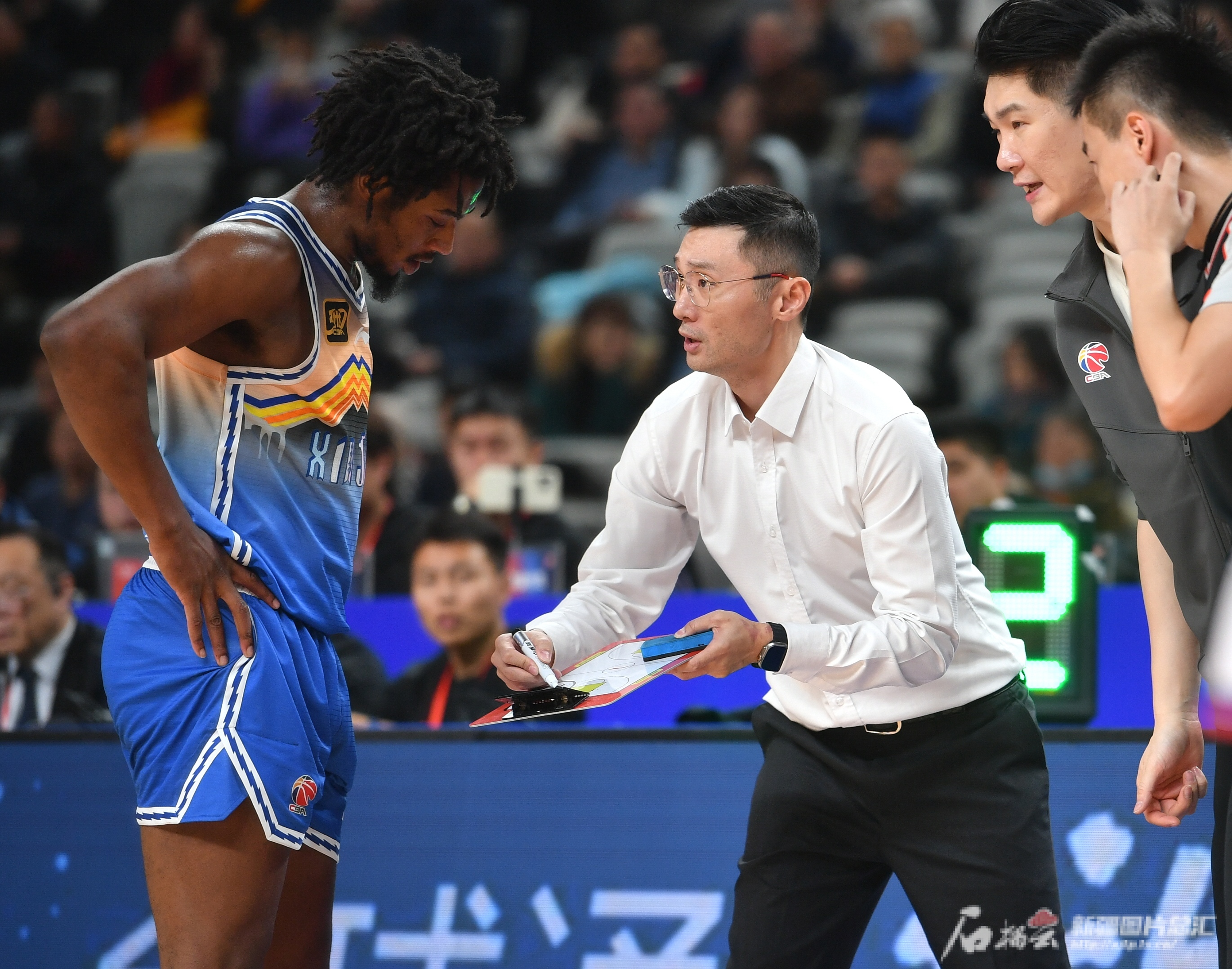 天津队险胜新疆队，杜兰特关键制胜